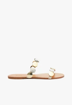 Acacia Platina Leather Sandal