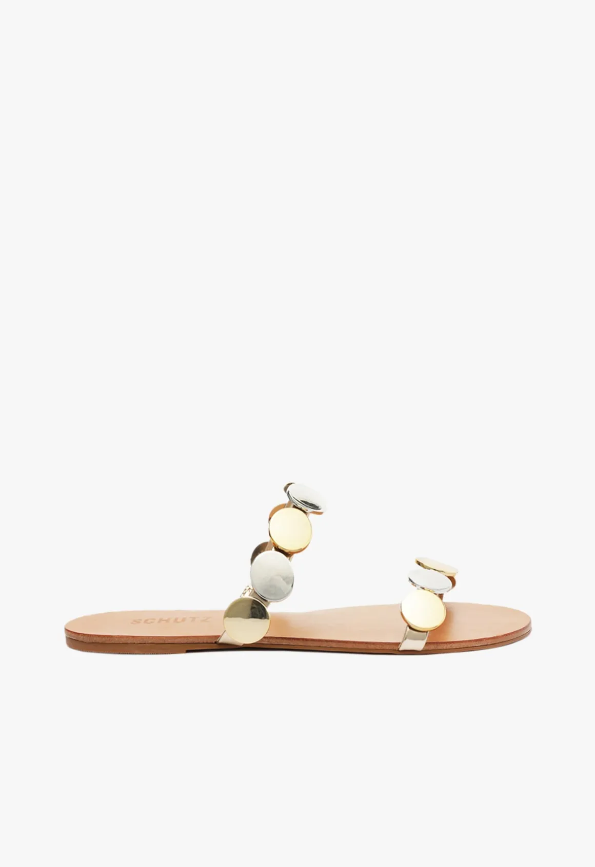 Acacia Platina Leather Sandal