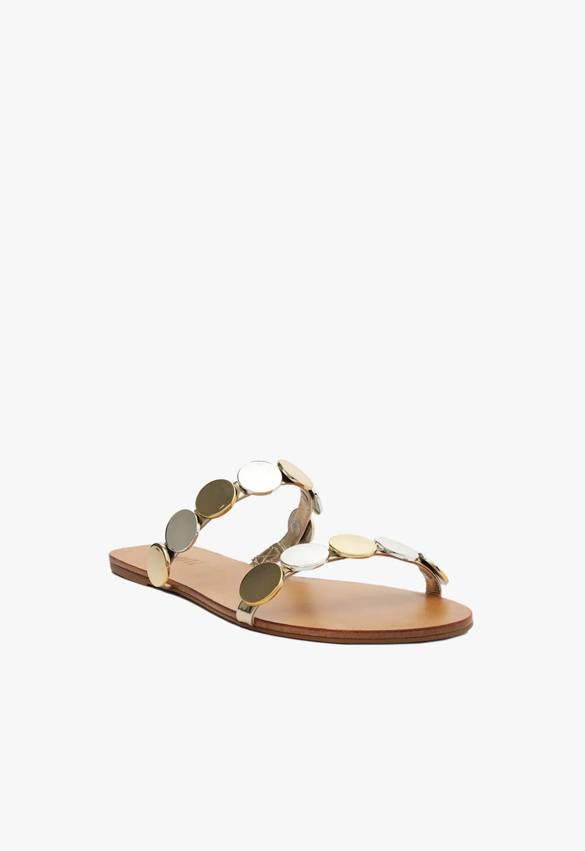 Acacia Platina Leather Sandal