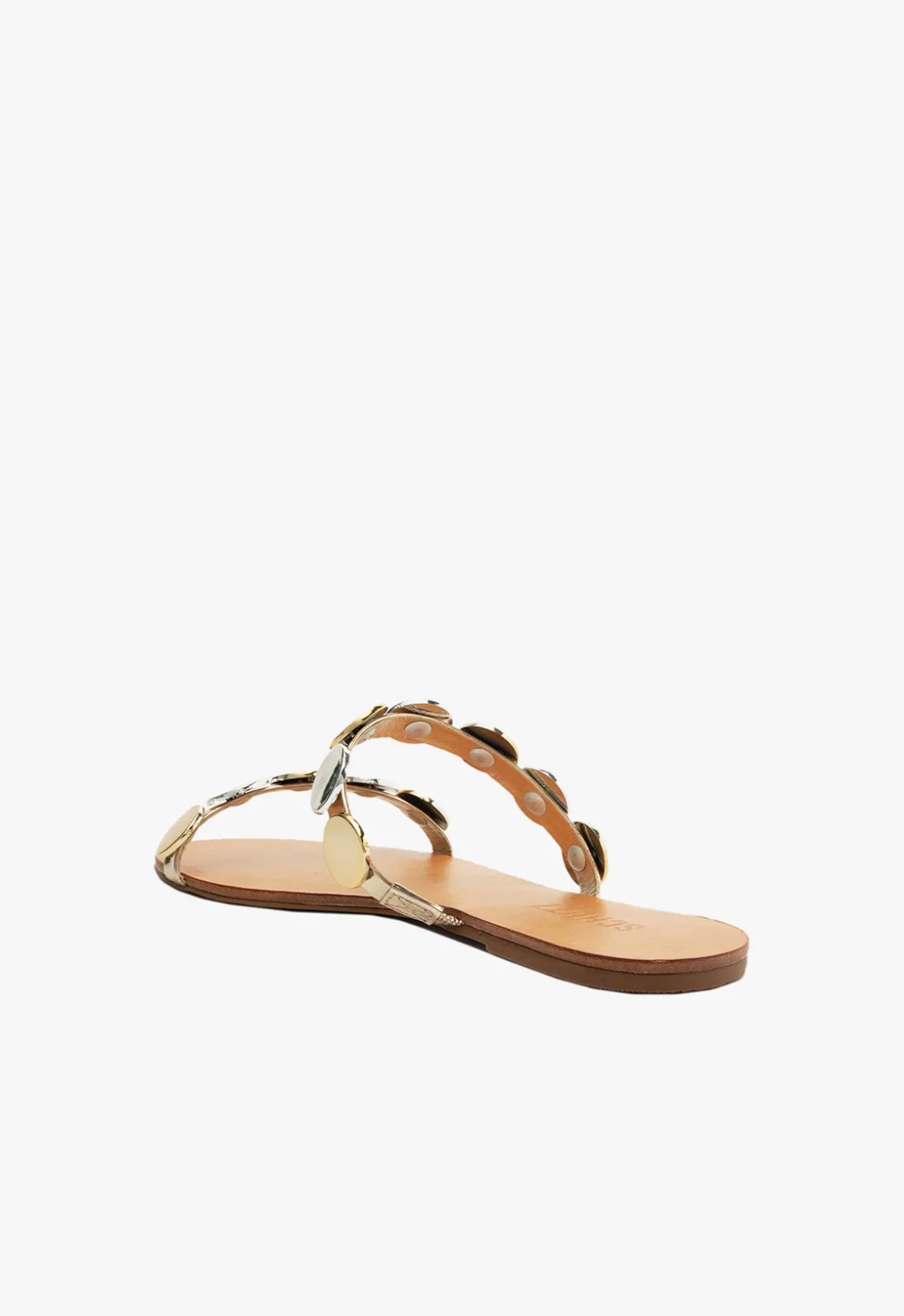 Acacia Platina Leather Sandal