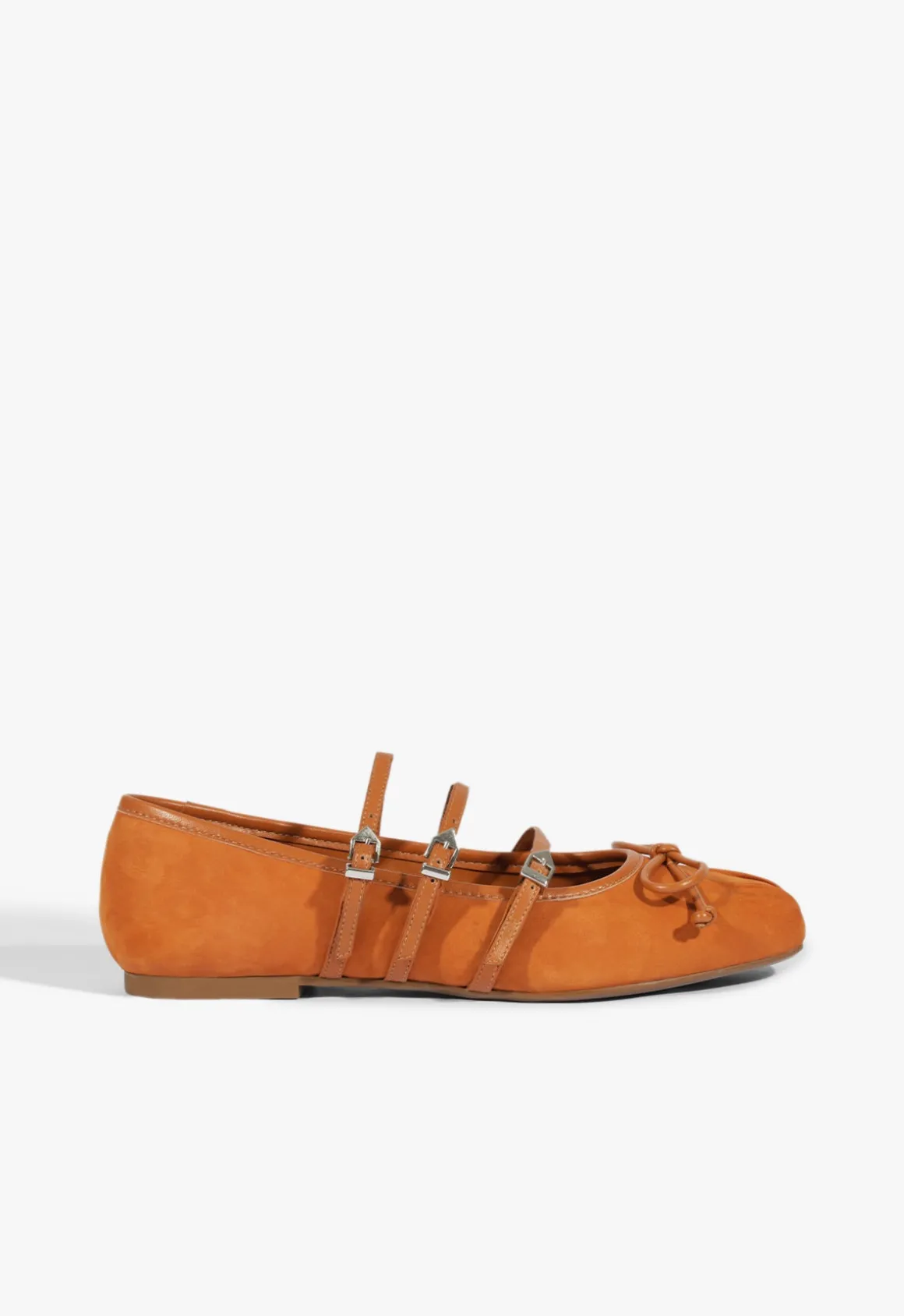 Arissa Brown Suede Ballet Flat