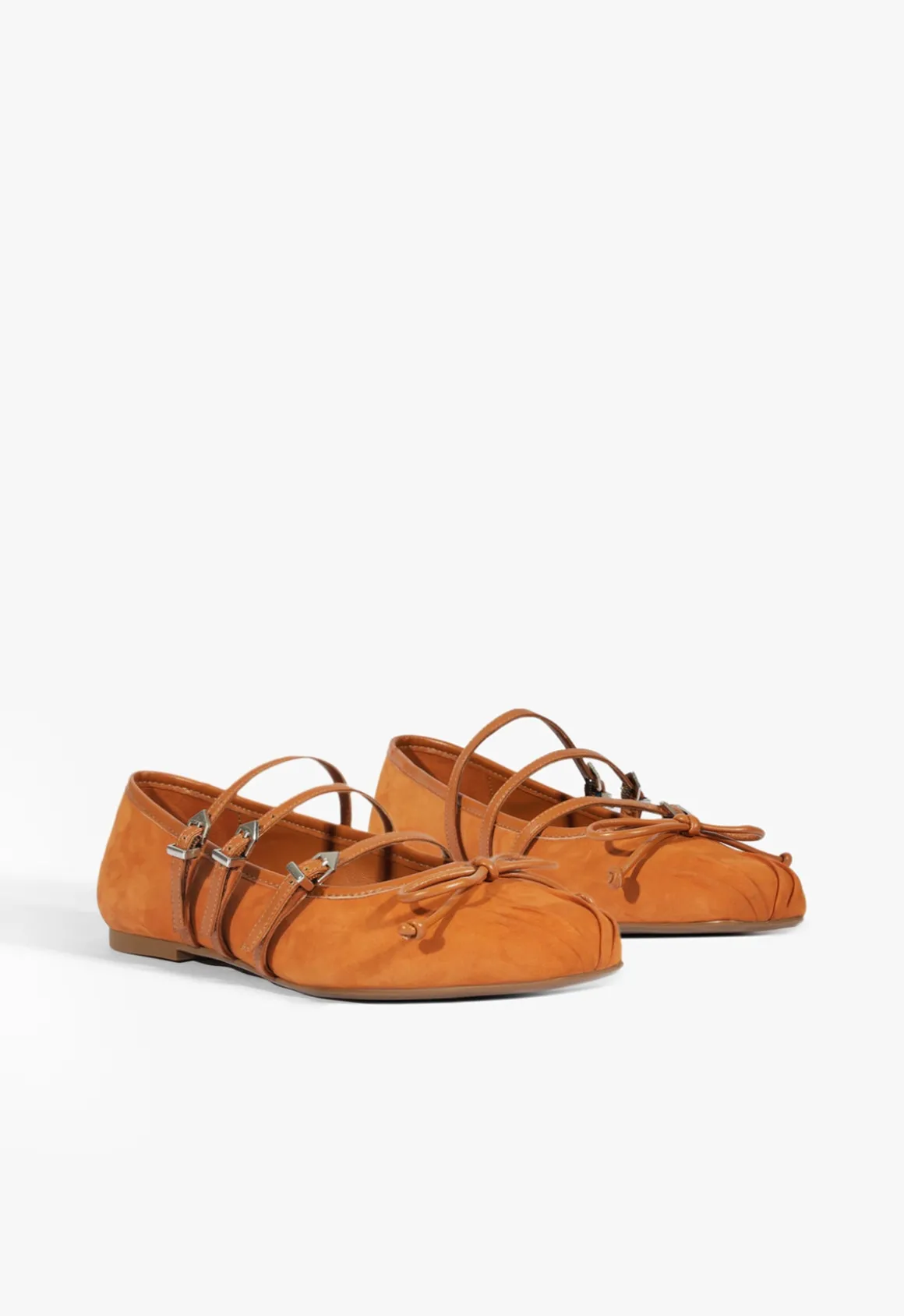 Arissa Brown Suede Ballet Flat