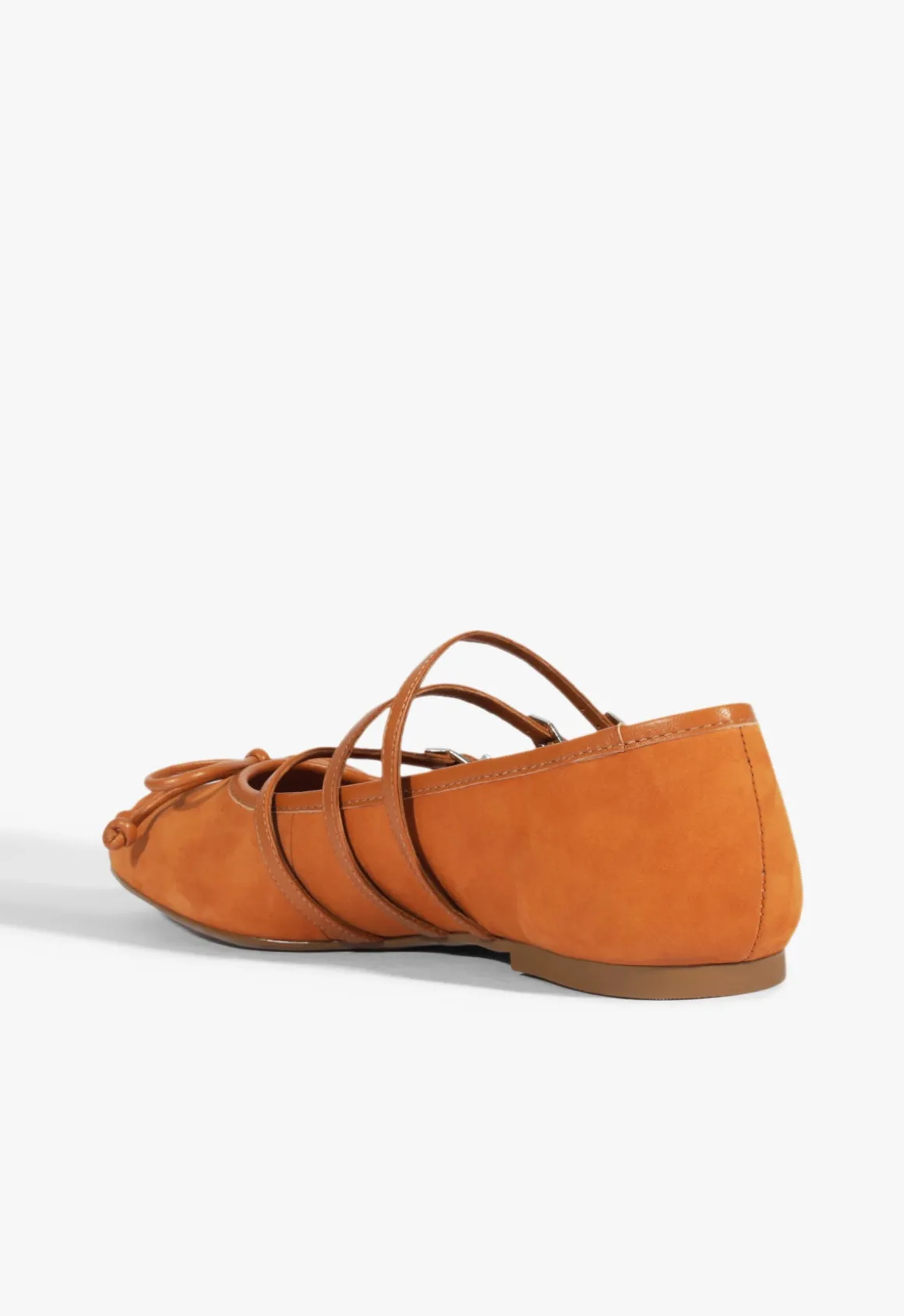 Arissa Brown Suede Ballet Flat