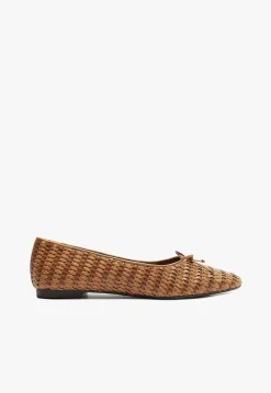 Arissa Straw Ballet Flat