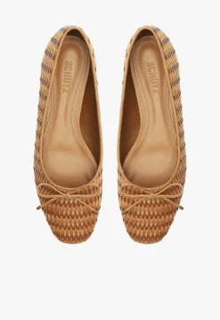 Arissa Straw Ballet Flat
