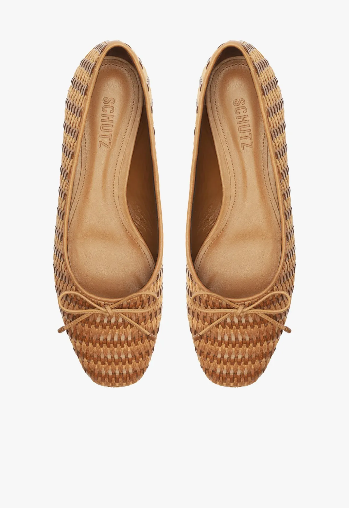 Arissa Straw Ballet Flat