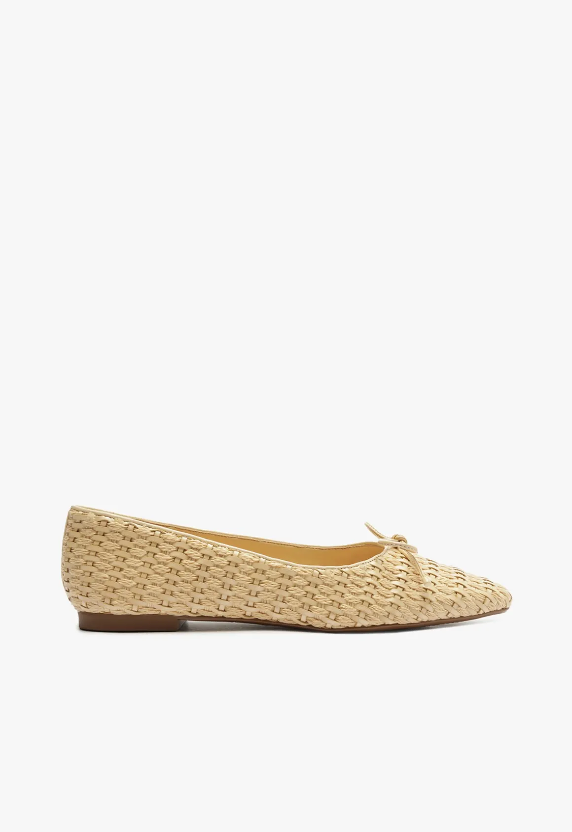 Arissa Straw Ballet Flat