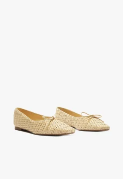 Arissa Straw Ballet Flat