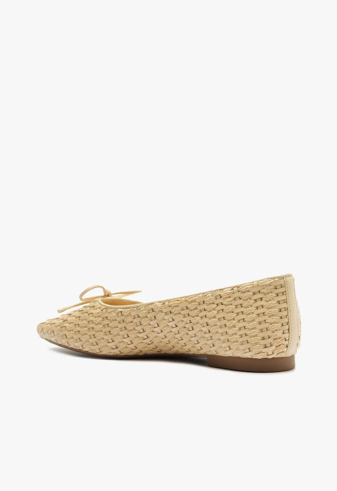 Arissa Straw Ballet Flat