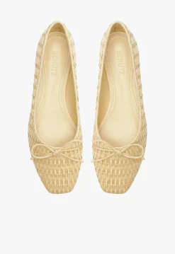 Arissa Straw Ballet Flat