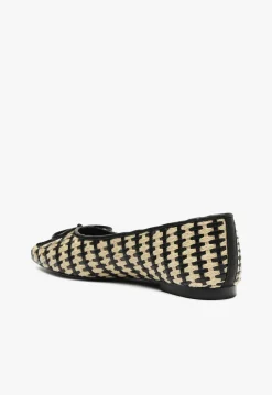 Arissa Straw Ballet Flat
