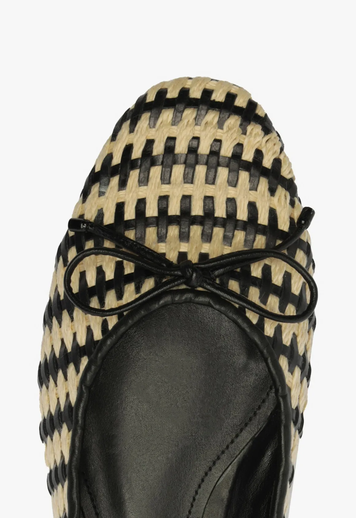 Arissa Straw Ballet Flat