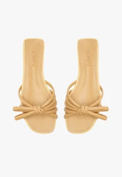 Blossom Lightwood Flat Sandal