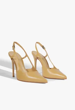 Boris High Stiletto Beige Pump