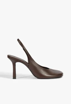 Brigitte Sling Leather Pump