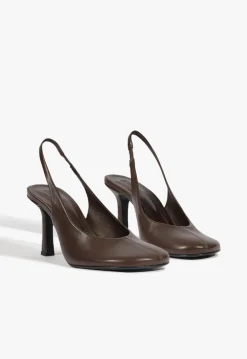 Brigitte Sling Leather Pump
