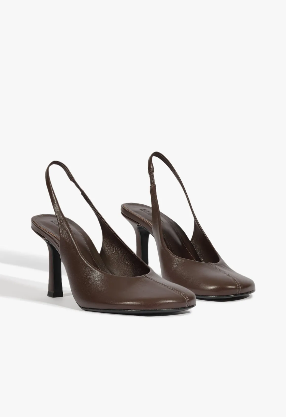 Brigitte Sling Leather Pump