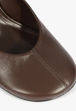 Brigitte Sling Leather Pump