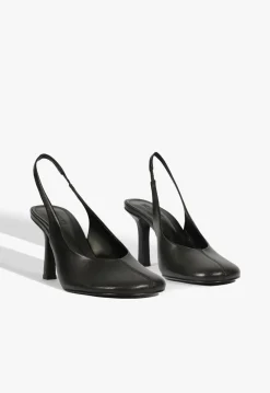 Brigitte Sling Leather Pump