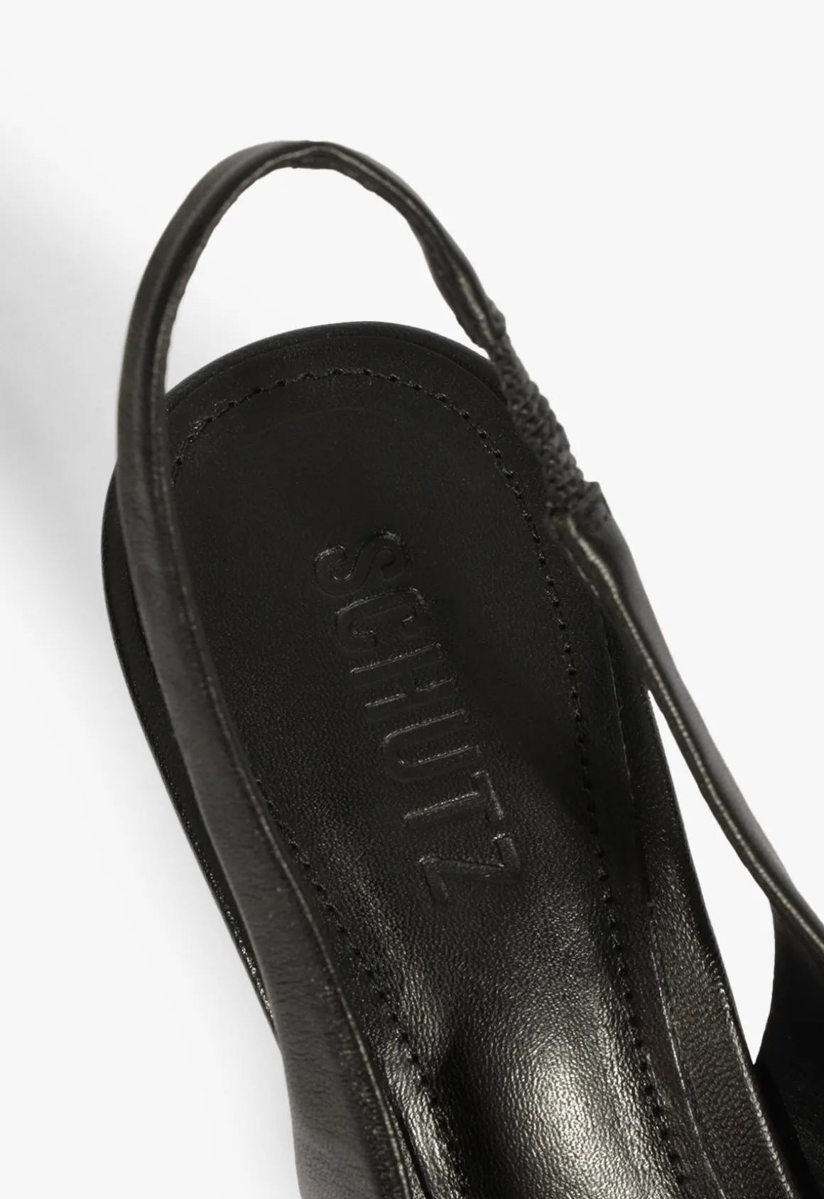 Brigitte Sling Leather Pump