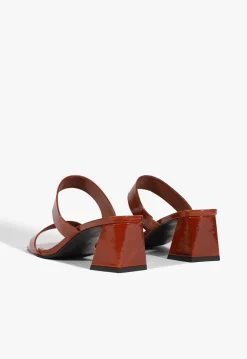 Chantal Mid Patent Sandal