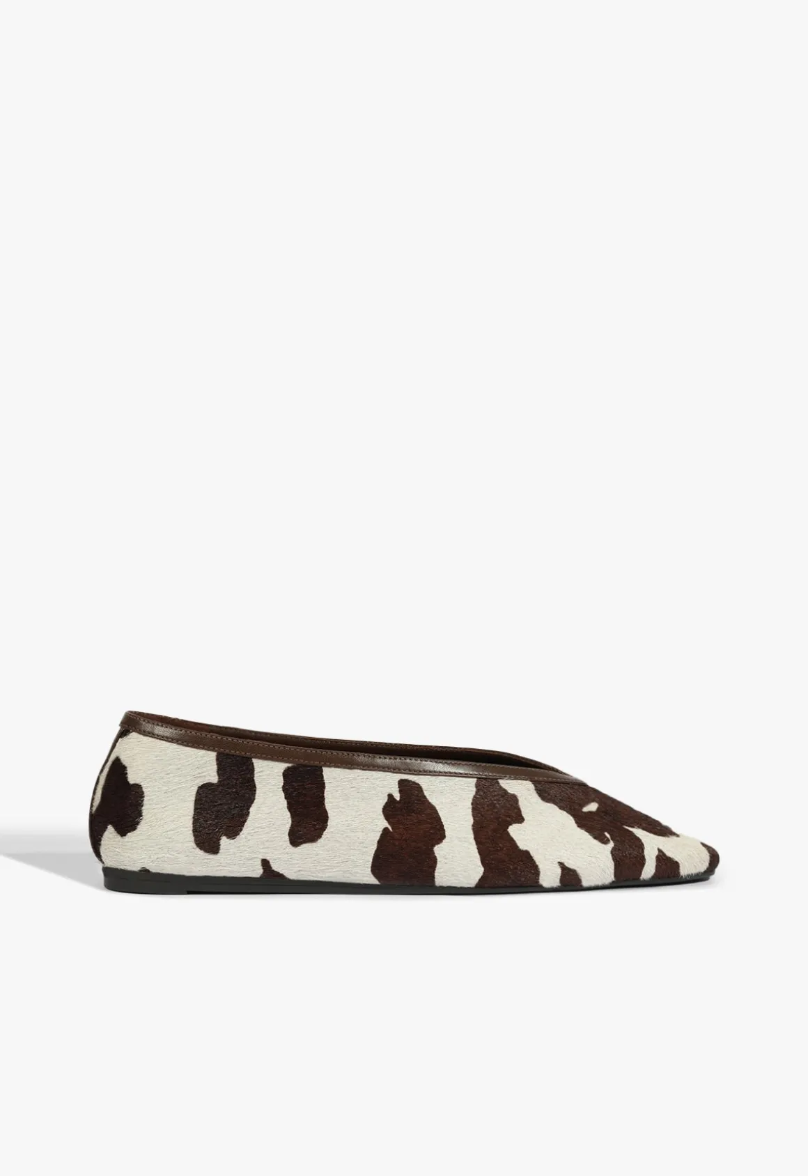 Courtney Hair Calf Flat