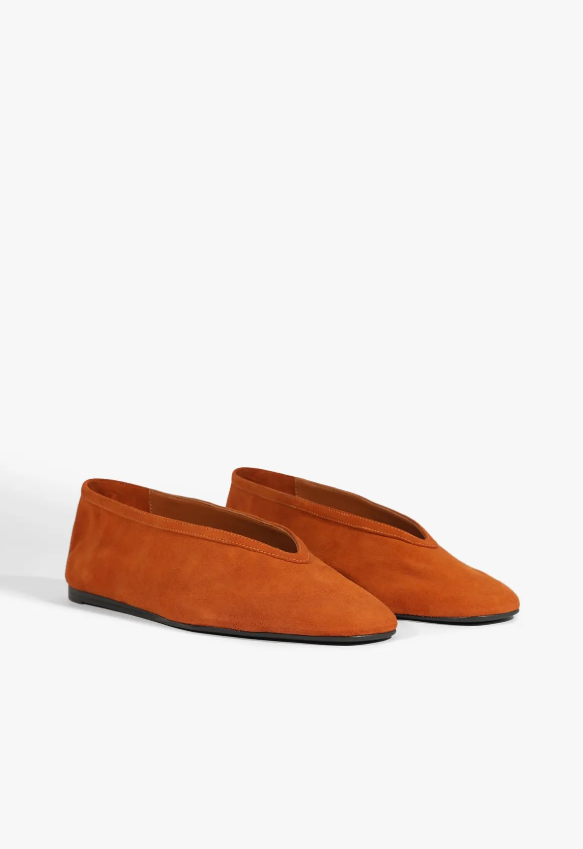 Courtney Suede Flat