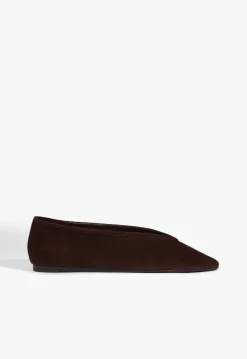 Courtney Suede Flat