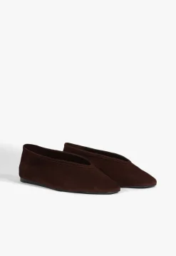 Courtney Suede Flat