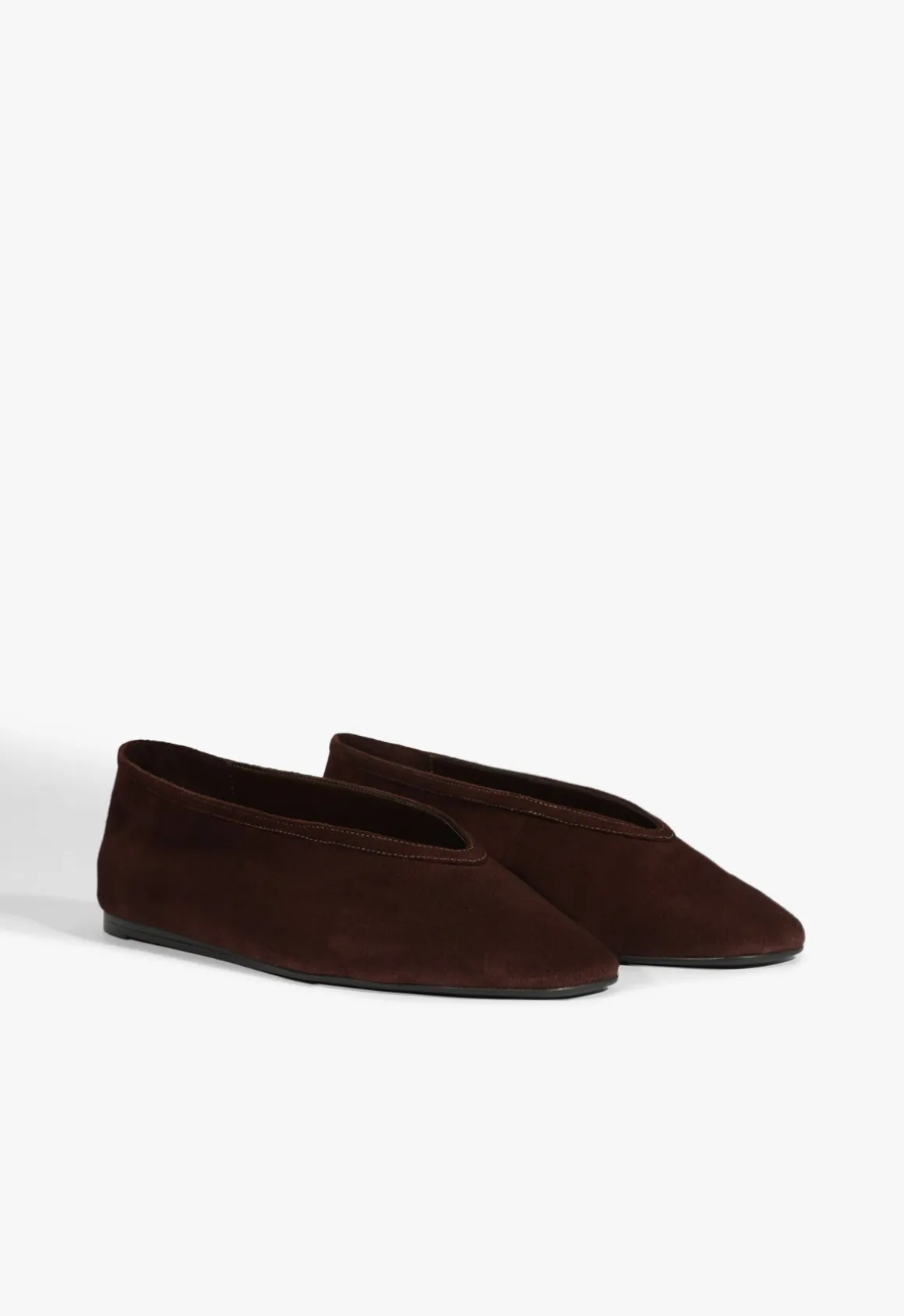 Courtney Suede Flat