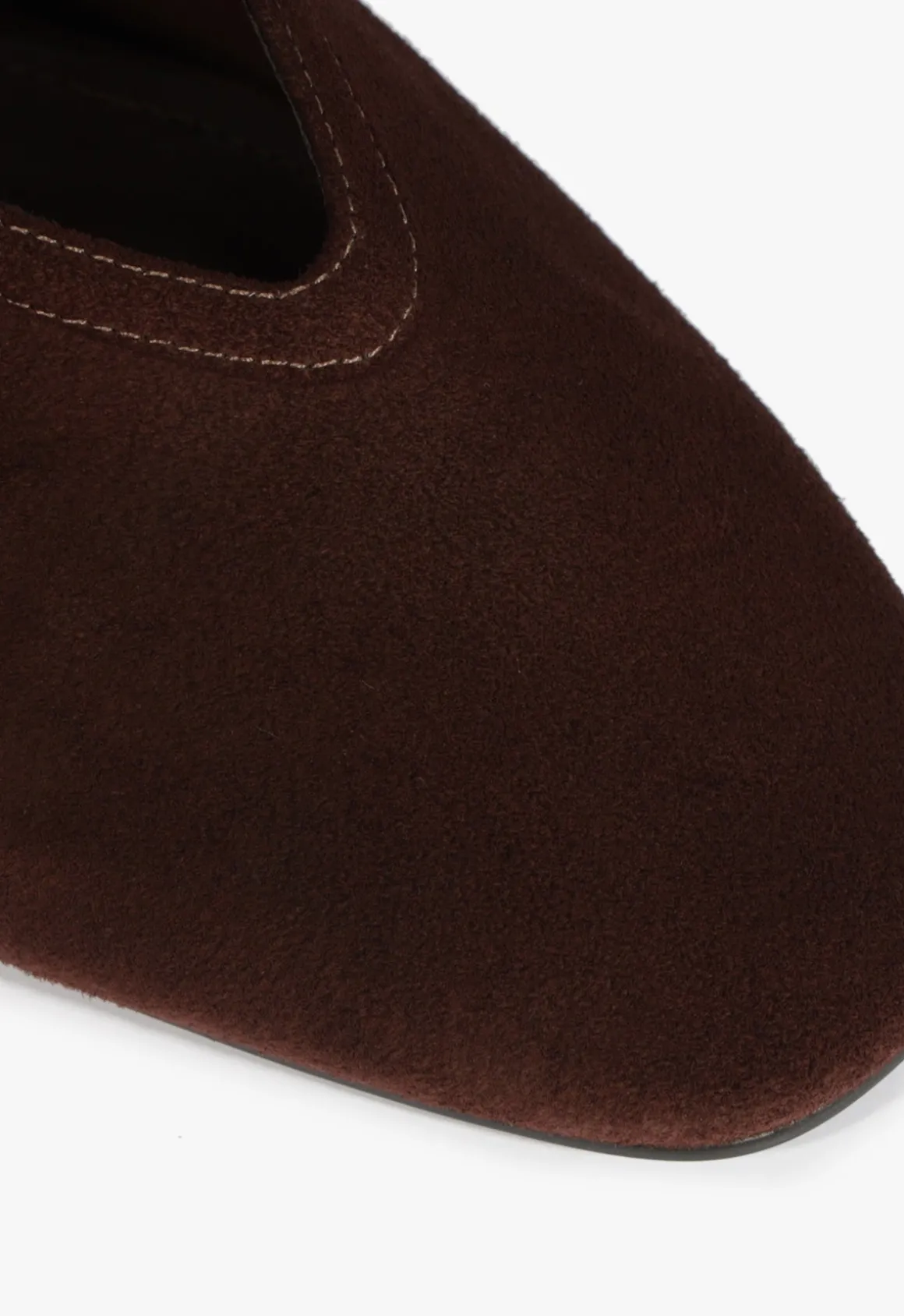 Courtney Suede Flat