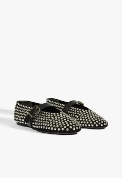 Eiza Glam Suede Flat