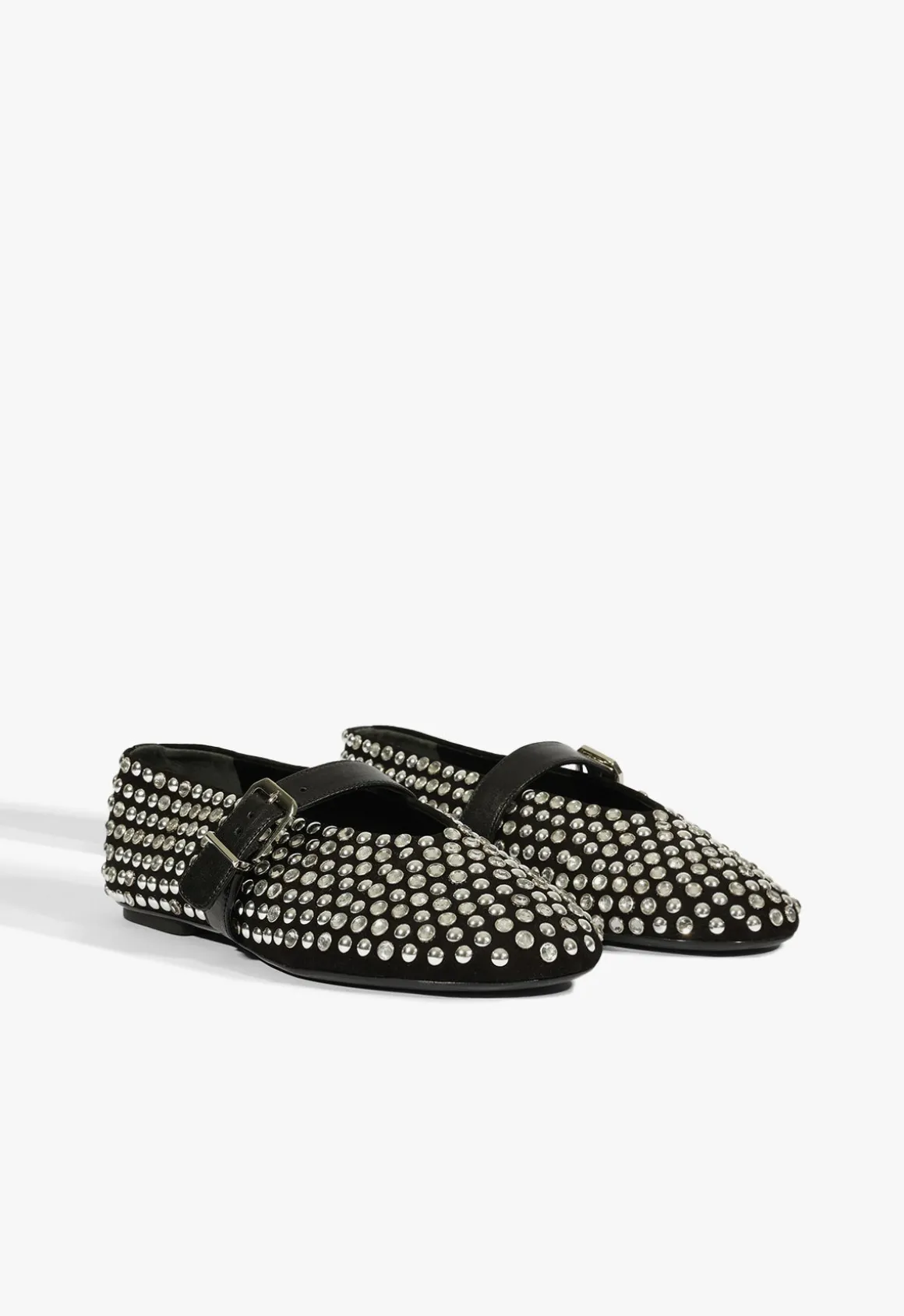 Eiza Glam Suede Flat