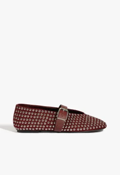 Eiza Shine Suede Flat