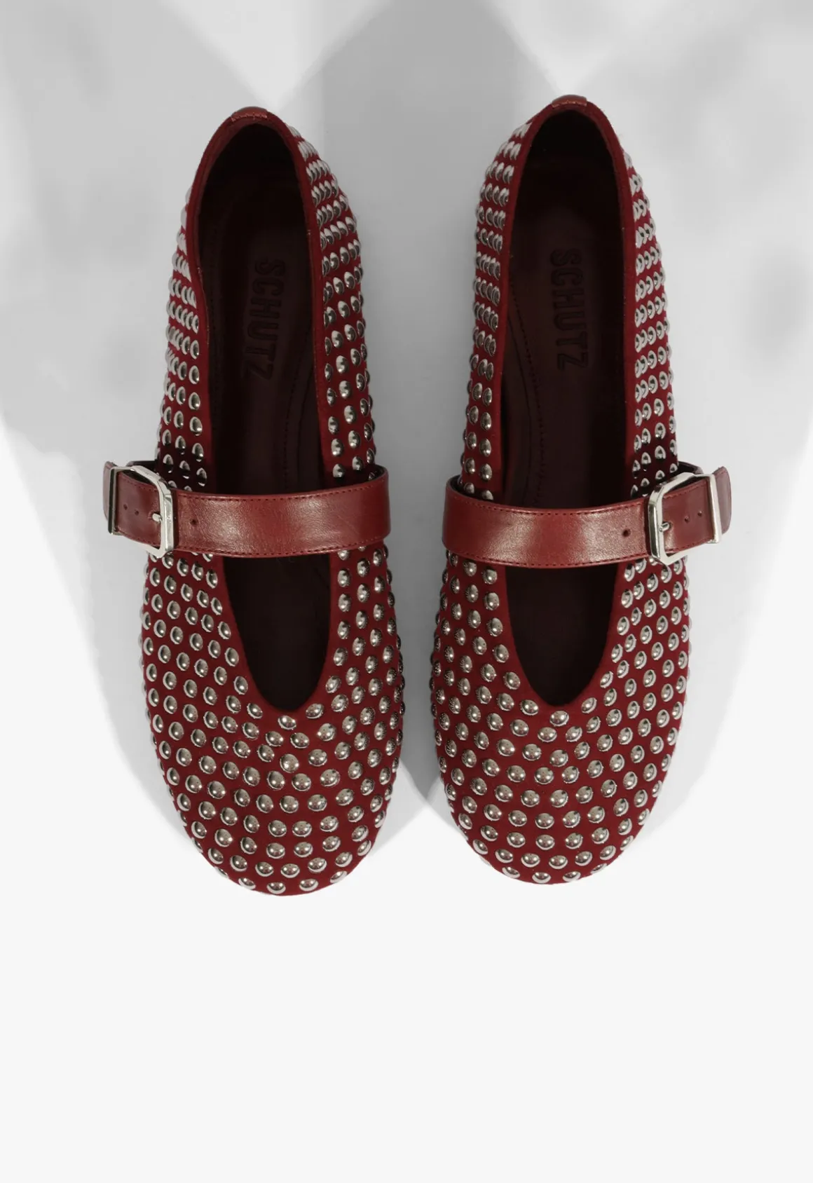 Eiza Shine Suede Flat