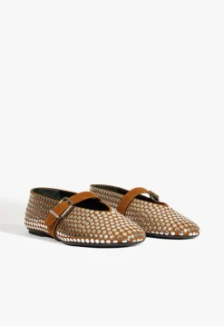 Eiza Studs Ballet Flat