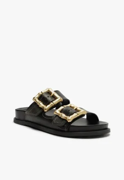 Enola Black Sporty Sandal
