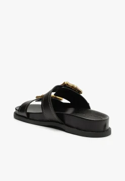 Enola Black Sporty Sandal