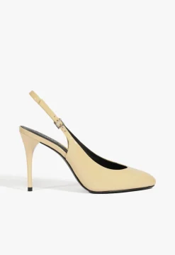 Geraldine Sling Patent Pump