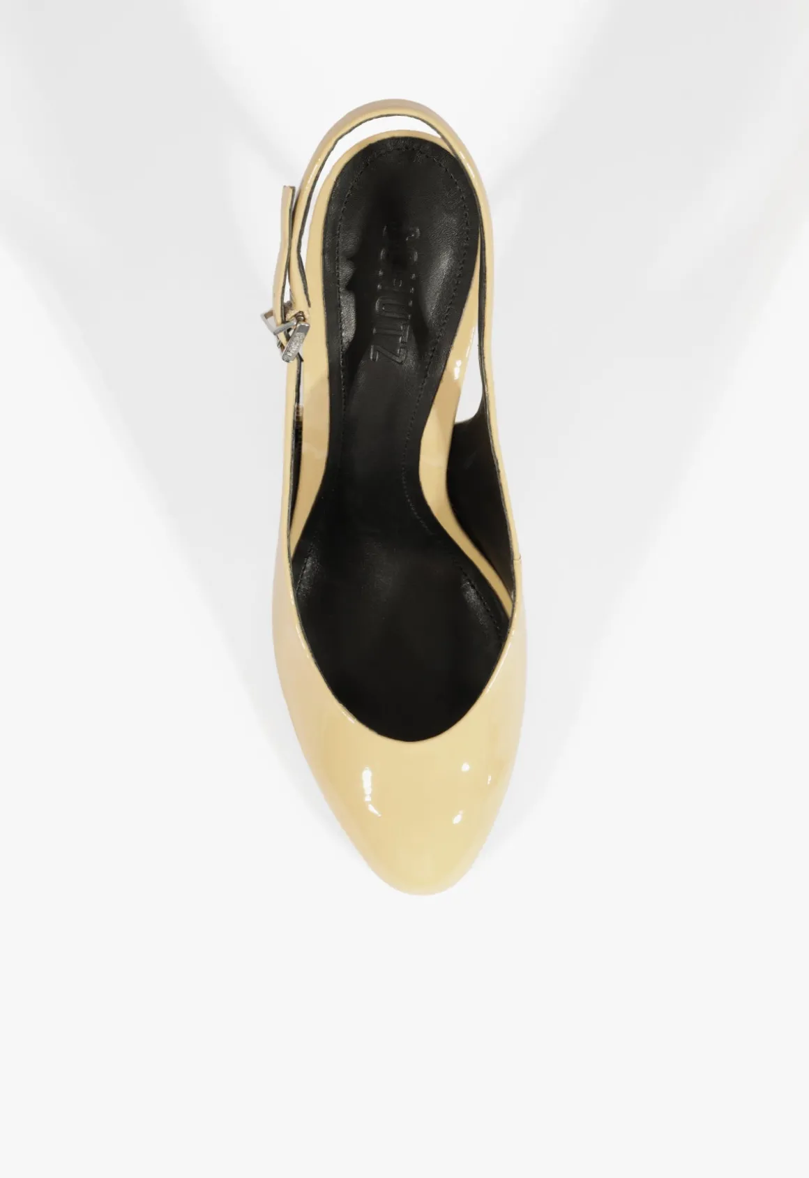 Geraldine Sling Patent Pump