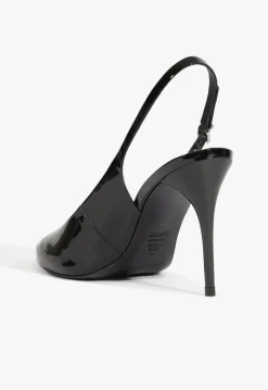 Geraldine Sling Patent Pump