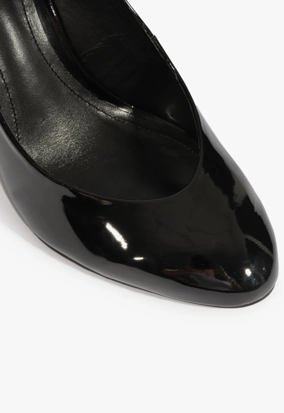 Geraldine Sling Patent Pump