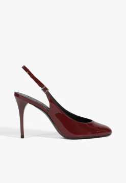 Geraldine Sling Patent Pump
