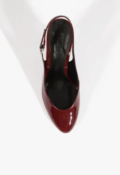 Geraldine Sling Patent Pump