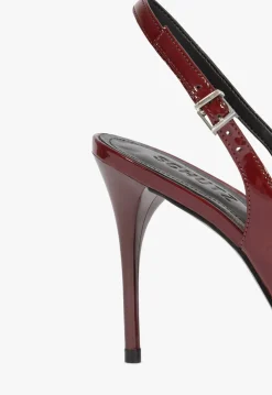 Geraldine Sling Patent Pump