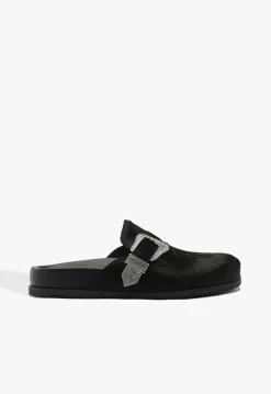 Grace Calf Hair Clog