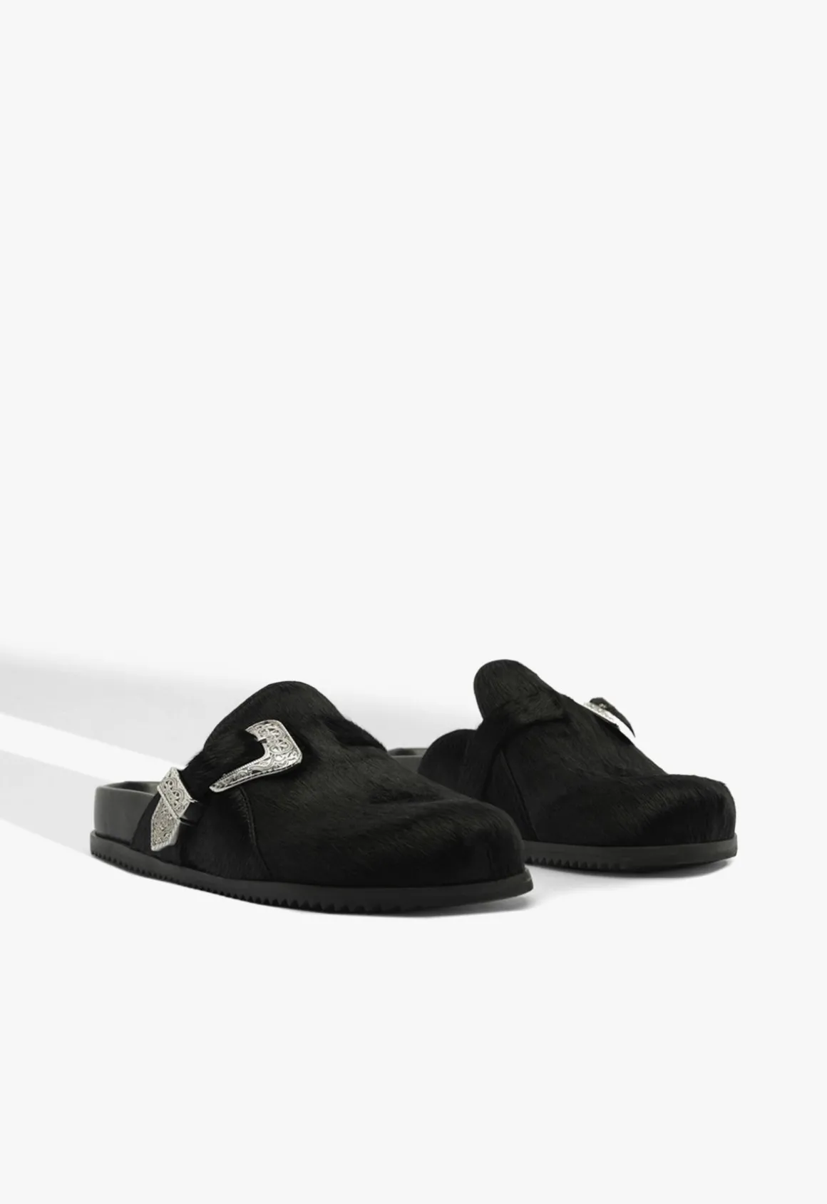 Grace Calf Hair Clog