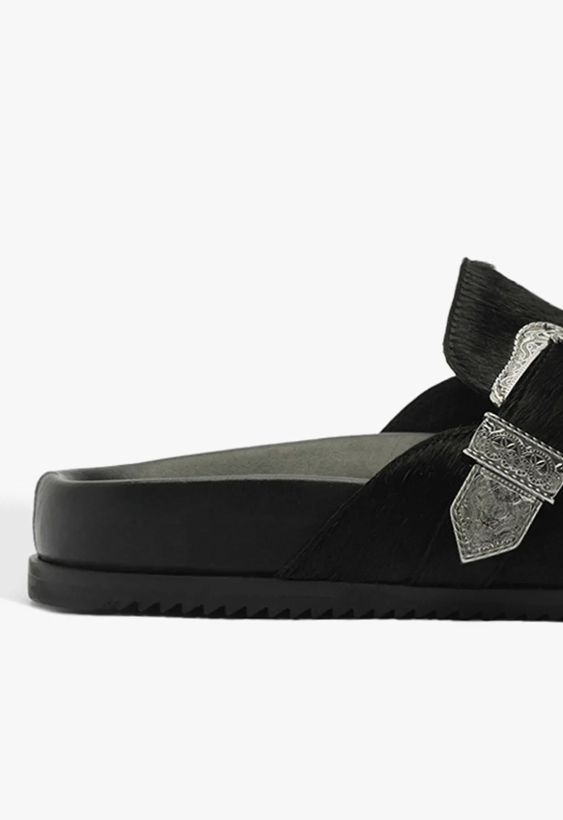 Grace Calf Hair Clog