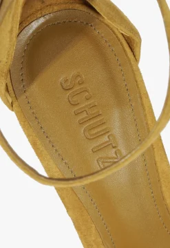 Hilda Leaf Suede Sandal