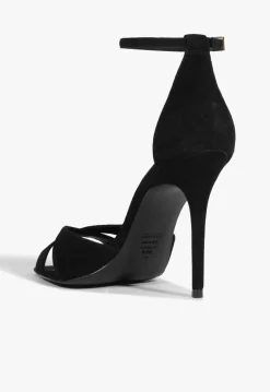 Hilda Leaf Suede Sandal